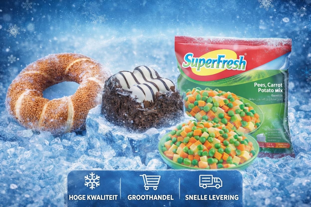 Supervers diepvriesproducten
